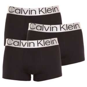 Calvin Klein 3PACK pánské boxerky Calvin Klein černé (NB3130A-7V1) L