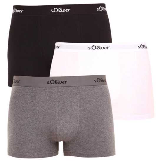 s.Oliver 3PACK pánské boxerky S.Oliver vícebarevné (JH-34B-23757453) L