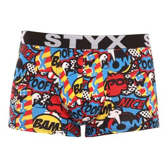 Styx Pánské boxerky Styx art sportovní guma poof (G1153) XL