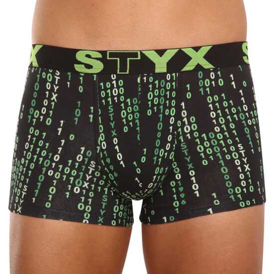 Styx Pánské boxerky Styx art sportovní guma nadrozměr kód (R1152) 5XL