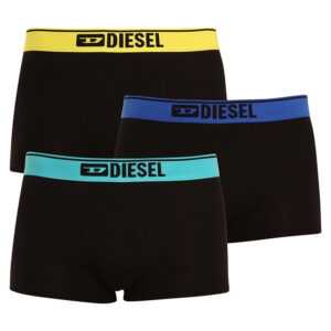 Diesel 3PACK pánské boxerky Diesel černé (00ST3V-0SFAV-E5979) M