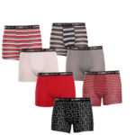 Lee Cooper 7PACK pánské boxerky Lee Cooper vícebarevné (LCUBOX7P0109-1769861) M