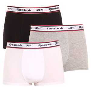 Reebok 3PACK pánské boxerky Reebok Barlow vícebarevné (U5_C8265_RBK_S3PKB) M