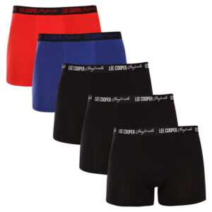 Lee Cooper 5PACK pánské boxerky Lee Cooper vícebarevné (LCU3200711A-1410363) XXL