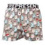 Represent Pánské trenky Represent exclusive Mike cat cult (R2M-BOX-0748) L