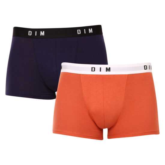 DIM 2PACK pánské boxerky DIM vícebarevné (DI000ARL-9UV) XXL