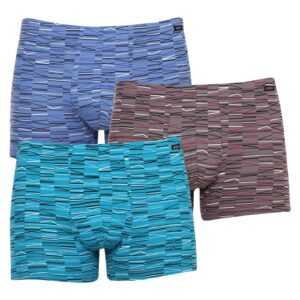 Andrie 3PACK pánské boxerky Andrie vícebarevné (PS 5647) M