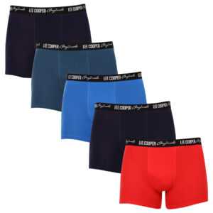 Lee Cooper 5PACK pánské boxerky Lee Cooper vícebarevné (LCUBOX5P5-1951581) XL