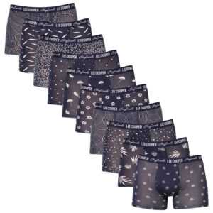 Lee Cooper 10PACK pánské boxerky Lee Cooper vícebarevné (LCUBOX10P2-1946718) M