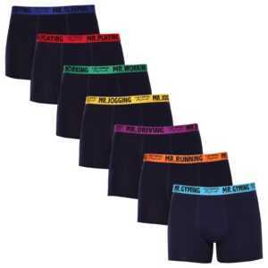 Lee Cooper 7PACK pánské boxerky Lee Cooper černé  (LCUBOX7P0111-1769914) XXL