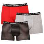 Lee Cooper 3PACK pánské boxerky Lee Cooper vícebarevné (LCUBOX3P3-1946711) XL