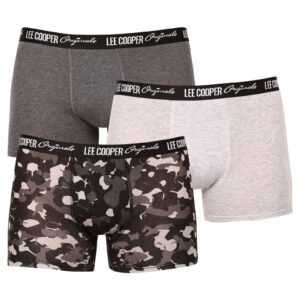 Lee Cooper 3PACK pánské boxerky Lee Cooper vícebarevné (LCUBOX3P1-1946709) M