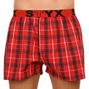 Styx Pánské trenky Styx sportovní guma vícebarevné (B931) XL