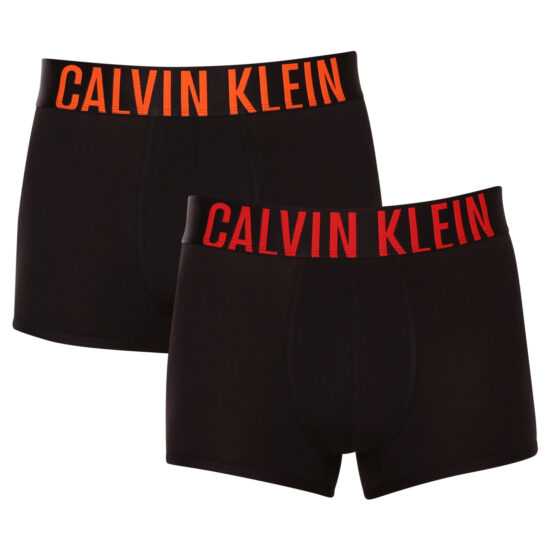 Calvin Klein 2PACK pánské boxerky Calvin Klein černé (NB2602A-6NB) S