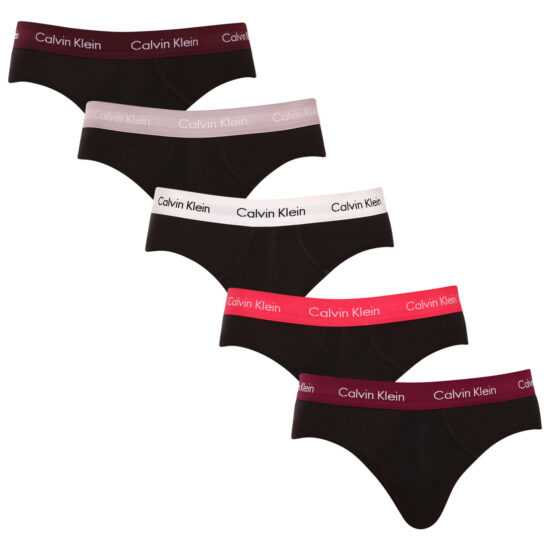 Calvin Klein 5PACK pánské slipy Calvin Klein černé (NB2630A-7UT) L