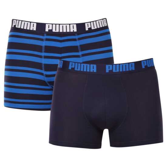 Puma 2PACK pánské boxerky Puma vícebarevné (601015001 056) L
