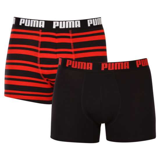 Puma 2PACK pánské boxerky Puma vícebarevné (601015001 786) M