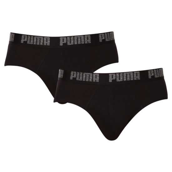 Puma 2PACK pánské slipy Puma černé (521030001 230) M
