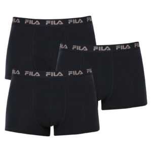 Fila 3PACK pánské boxerky Fila tmavě modré (FU5004/3-321) XL