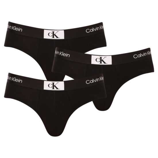 Calvin Klein 3PACK pánské slipy Calvin Klein černé (NB3527A-UB1) XL