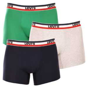 Levis 3PACK pánské boxerky Levis vícebarevné (100002870 008) M