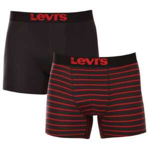 Levis 2PACK pánské boxerky Levis černé (905011001 786) XXL