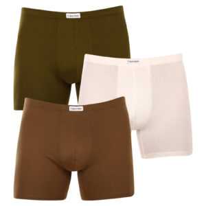 Calvin Klein 3PACK pánské boxerky Calvin Klein vícebarevné (NB3263A-CBW) L