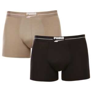 Puma 2PACK pánské boxerky Puma vícebarevné (701221415 002) XL