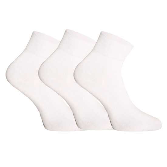 Gino 3PACK ponožky Gino bambusové bílé (82004) S