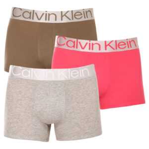 Calvin Klein 3PACK pánské boxerky Calvin Klein vícebarevné (NB3130A-C7Z) XL