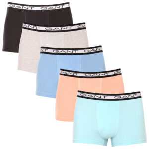 Gant 5PACK pánské boxerky Gant vícebarevné (902035553-414) L