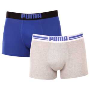 Puma 2PACK pánské boxerky Puma vícebarevné (651003001 031) L