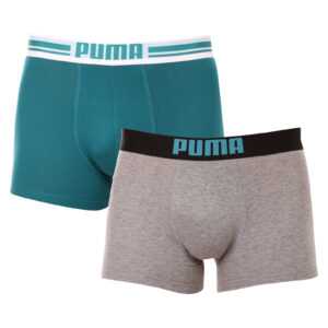 Puma 2PACK pánské boxerky Puma vícebarevné (651003001 032) XL