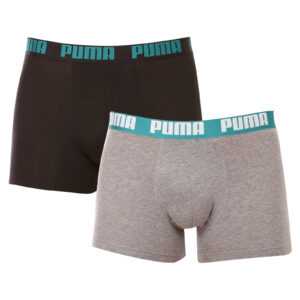 Puma 2PACK pánské boxerky Puma vícebarevné (521015001 047) XL