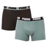 Puma 2PACK pánské boxerky Puma vícebarevné (521015001 048) XL