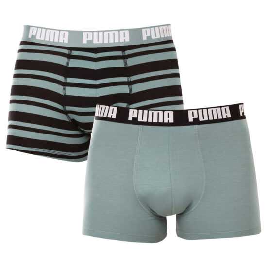 Puma 2PACK pánské boxerky Puma vícebarevné (601015001 017) L