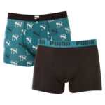 Puma 2PACK pánské boxerky Puma vícebarevné (701221417 004) XL