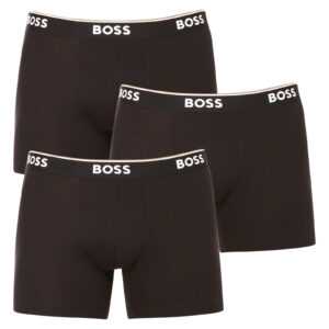 Hugo Boss 3PACK pánské boxerky Hugo Boss černé (50475282 001) XL