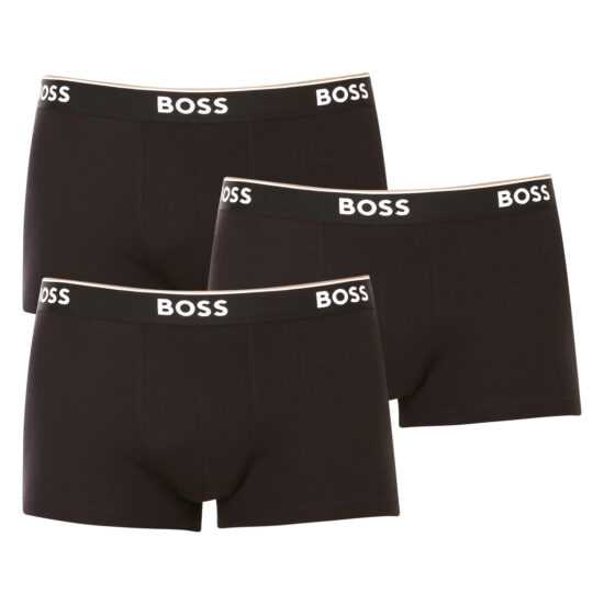 Hugo Boss 3PACK pánské boxerky Hugo Boss černé (50475274 001) XXL