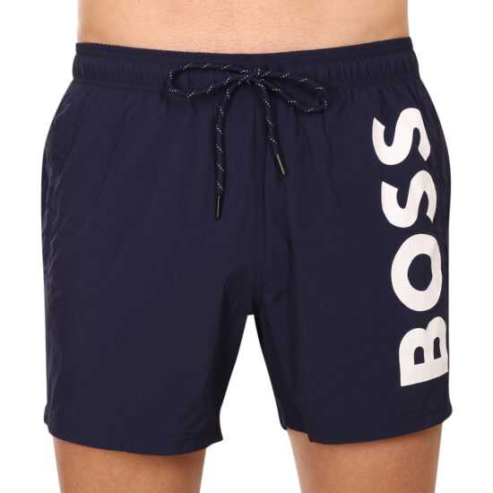 Hugo Boss Pánské plavky Hugo Boss modré (50469602 413) M