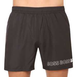 Hugo Boss Pánské plavky Hugo Boss černé (50469590 007) M