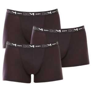 DIM 3PACK pánské boxerky DIM černé (DI006596/3-0HZ) XL