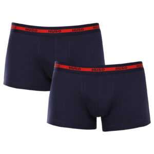 Hugo Boss 2PACK pánské boxerky Hugo Boss modré (50469775 410) M