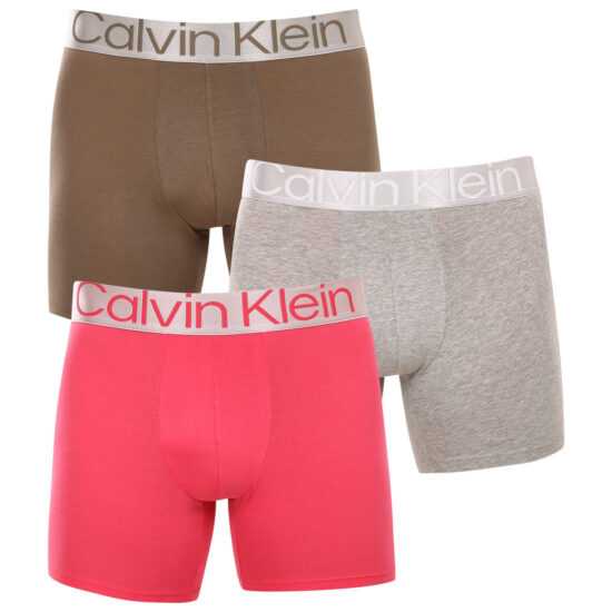 Calvin Klein 3PACK pánské boxerky Calvin Klein vícebarevné (NB3131A-C7Z) XL