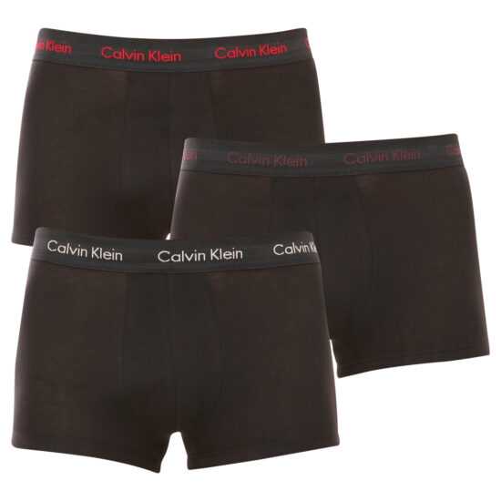 Calvin Klein 3PACK pánské boxerky Calvin Klein černé (U2664G-CQ7) L