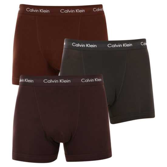 Calvin Klein 3PACK pánské boxerky Calvin Klein vícebarevné (U2662G-E0Y) M