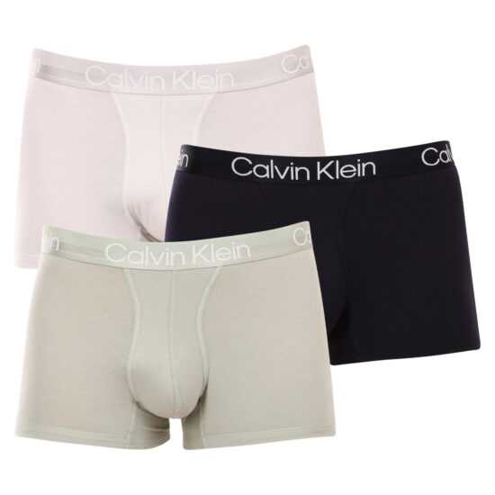 Calvin Klein 3PACK pánské boxerky Calvin Klein vícebarevné (NB2970A-CBC) XL