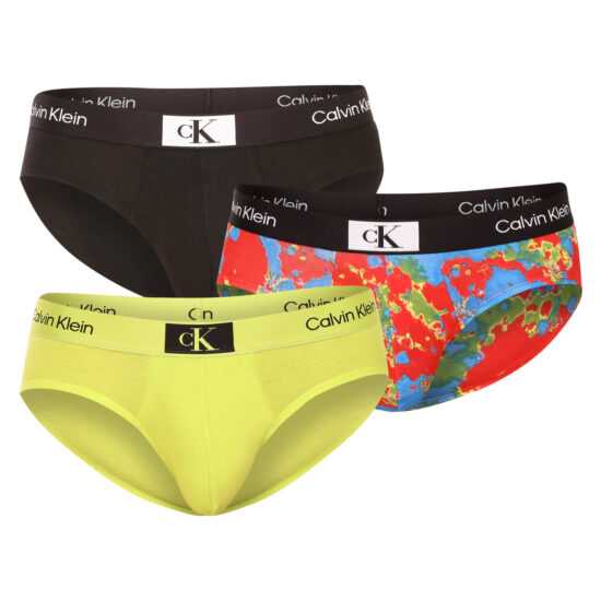 Calvin Klein 3PACK pánské slipy Calvin Klein vícebarevné (NB3527A-DY0) XL