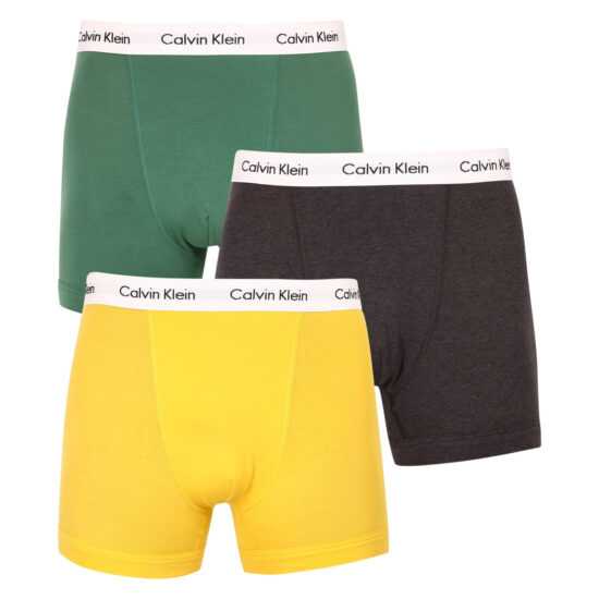 Calvin Klein 3PACK pánské boxerky Calvin Klein vícebarevné (U2662G-CAH) M