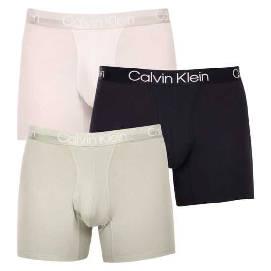Calvin Klein 3PACK pánské boxerky Calvin Klein vícebarevné (NB2971A-CBC) XXL